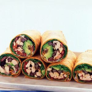 Wrap Au Poulet Et À L'avocat