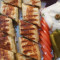 Assiette De Sandwichs Au Poulet Shawarma