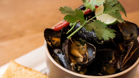 Panang Curry Mussels