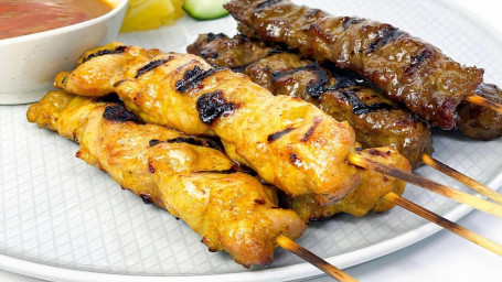 A1. 6 Pc Satay Skewers