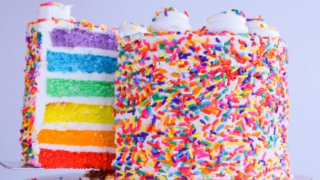 6 Rainbow Cake