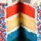 6” Americana Cake