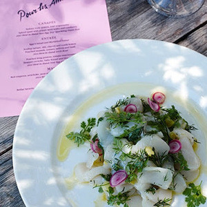 Sashimi De Coquille Saint-Jacques