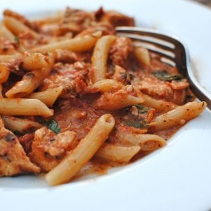 Penne Au Poulet Grillé