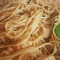 Ginger Sesame Noodles, Tofu Puffs