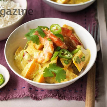 Crevettes Jalfrezi