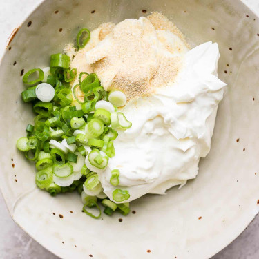 Fromage À La Crème Aux Oignons Verts