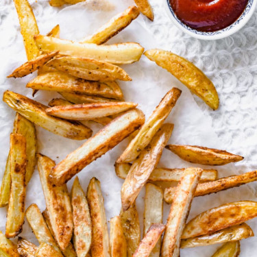 Frites Avec Peau