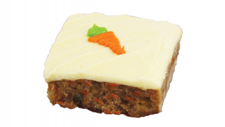 Carré De Gâteau Aux Carottes Décoré À La Main, 6 Oz.