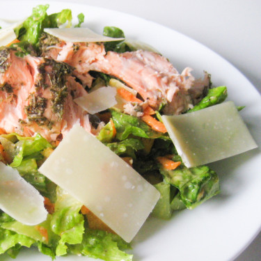 Salade César Au Saumon