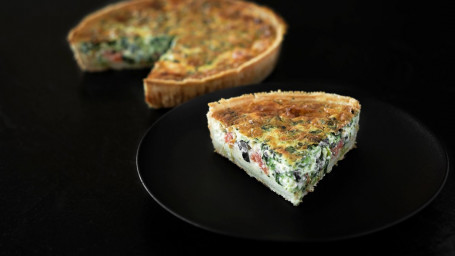 66. Olives And Spinach Quiche