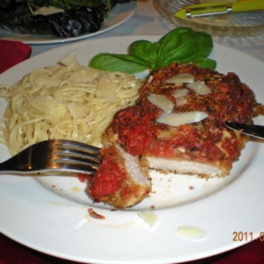 Dîner De Veau Parmigiana