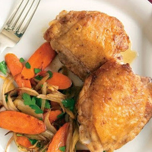 Poulet Poêlé