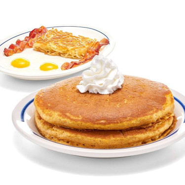 Pumpkin Spice Pancakes Combo