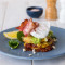 Corn and Zucchini Fritters with Bacon (2794 kJ)