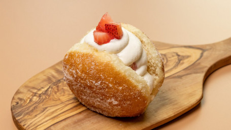 Strawberry Cream Donut