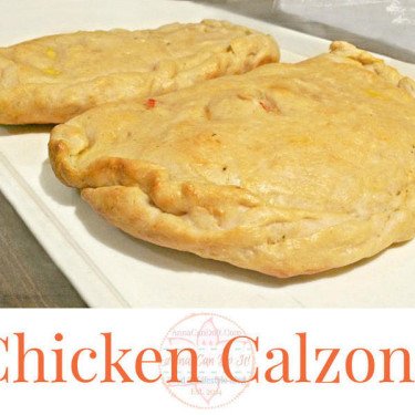 Calzone Au Poulet Et À L'ail