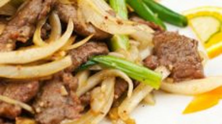 119. Sliced Beef with Ginger Onion
