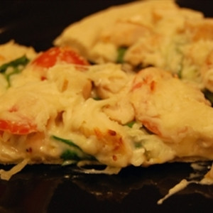 Pizza Au Poulet Florentine