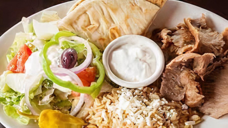 Kid's Gyro Beef Rice Plate