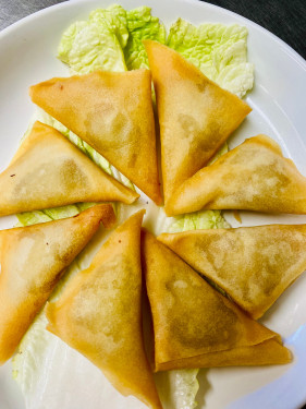 Vegetarian Samosa (8)