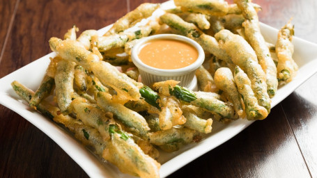 Light Tempura Green Beans