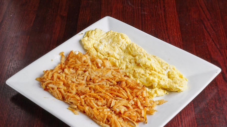 Two Large Eggs (Any Style) (No Meat)