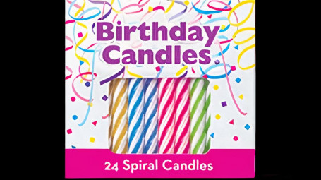 1 box of 24 Candles