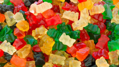 (1-5 Oz. Cup) Gummy Bears Toppings