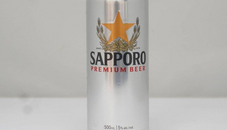 Sapporo, 500Ml Bottled Beer (5.0% Abv)