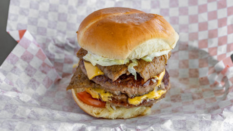 Gyro Burger Sandwich