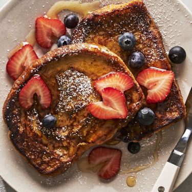 Plateau De Pain Perdu À La Brioche