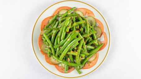174. Szechwan Style Fried Green Bean Gàn Biān Sì Jì Dòu