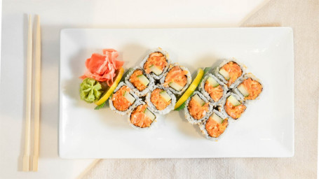 Spicy Salmon Roll (12 Pc)