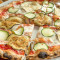 Eggplant And Zucchini Pizza