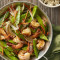 Crevettes Avec Des Pois Mange-Tout