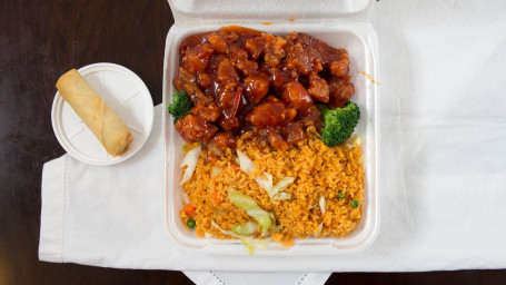 64. Orange Chicken (Large)