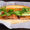 S12. Grilled Chicken Or Pork Vietnamese Sandwich Banh Mi Ga/ Thit Nuong yuè shì shāo jī ròu huò zhū ròu miàn bāo