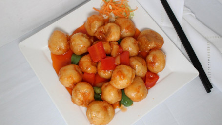 #46. Sweet Sour Mock Chicken Gū Lū Sù Jī