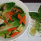 V14. Vegan Spicy Lemongrass Noodles Soup With Tofu Mixed Veggies/Bún Huế Chay