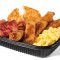 Plateau de petit-déjeuner Jumbo avec bacon et bâtonnets de pain doré