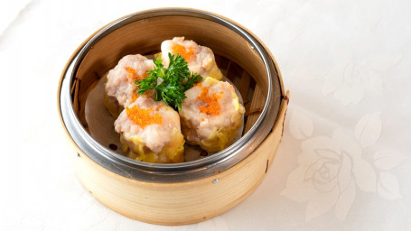 3. Steamed Shrimp Pork Dumpling (Siu Mai)