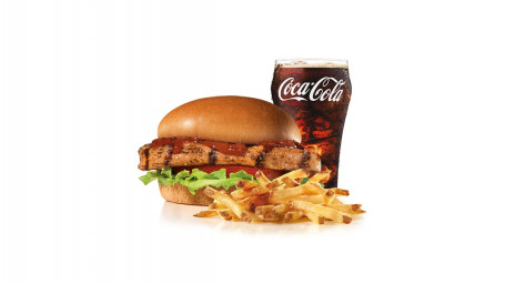 Char-Broiled Bbq Chicken Sandwich (Large Combo)