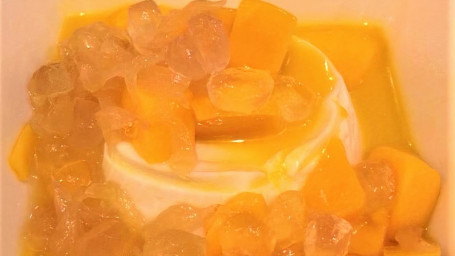 Panna Cotta With Mango Delight.