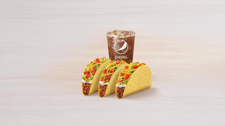 Combo Suprême De 3 Tacos Croustillants