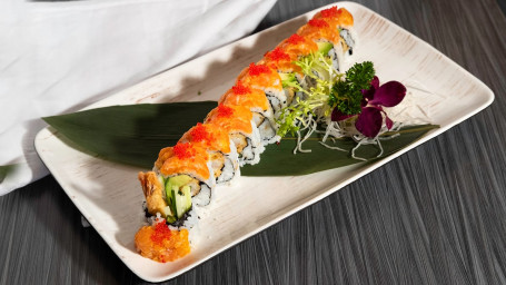 48. Spicy Salmon Dragon Roll