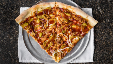 Pulled Pork Onion Rings Pizza