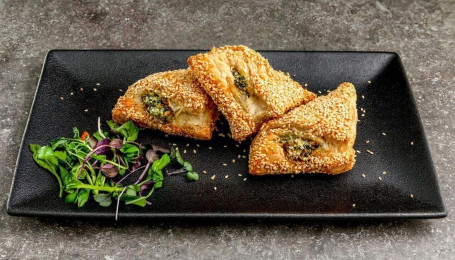 48. Cheese And Spinach Puff Pastry