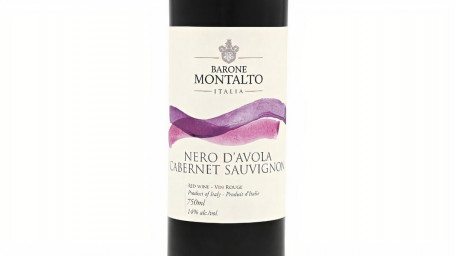 Barone Montalto Nero D'avola Cabernet Terre Siciliane Igt 750Ml, 1 Bottle, 13.50% Abv