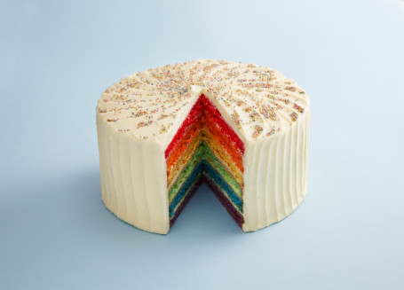 8 Rainbow Cake